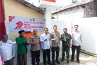 Hari Bhayangkara Ke-79, Polres Metro Tangerang Resmikan Sarana Air Bersih di Desa Bonasari, Pakuhaji.