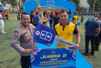 Polres Metro Tangerang Kota Sabet 4 Juara Momen Perlombaan di Hari Bhayangkara Ke-79.