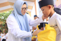 Wakil Bupati Tangerang Hadiri Acara Santunan Anak Yatim di Lebak Wangi.