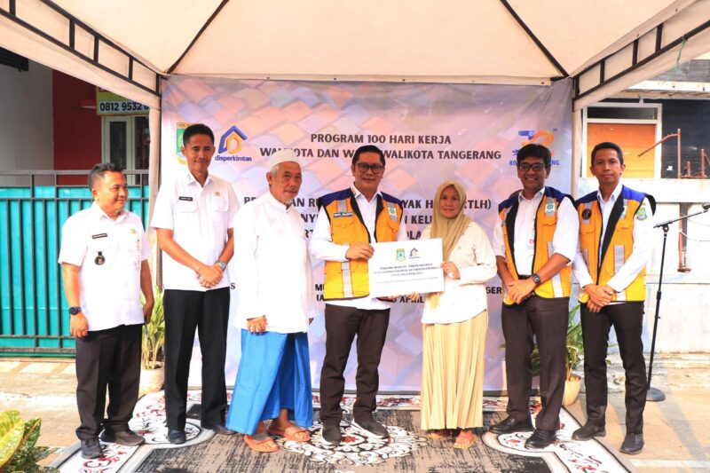 Setelah Renovasi 8.656 Rumah Tidak Layak Huni, Pemkot Tangerang Target Renovasi 1.000 Rumah di 2025.