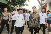 Pasca Banjir, Wakil Presiden Tinjau Ciledug Indah.