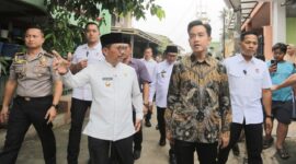 Pasca Banjir, Wakil Presiden Tinjau Ciledug Indah.