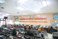Disdukcapil Kota Tangerang Buka Pelayanan Urus Dokemen Pascabanjir Gratis.