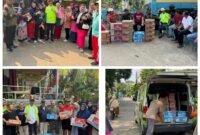 Tasril Jamal Anggota DPRD Kota Tangerang Salurkan Bantuan Korban Pasca Banjir di Lima Titik.