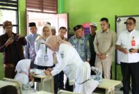 Wabup Tangerang Tinjau MPLS dan Pelaksanaan Program SD-SMP Swasta Gratis.