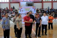 Wakil Wali Kota Tangerang Buka PORSENI Bola Basket Tingkat SMP.
