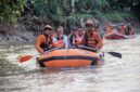 Susuri Kali Angke, Tiga Kepala Daerah Inventarisir Titik Rawan Banjir di Tangerang Raya.