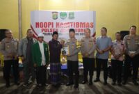 Kapolres Metro Tangerang Kota Sambangi Warga Cibodas Lewat Ngopi Kamtibmas.