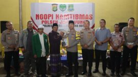 Kapolres Metro Tangerang Kota Sambangi Warga Cibodas Lewat Ngopi Kamtibmas.
