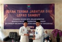 Lepas Sambut Camat Sepatan Dari H. Abudin ke Aan Ansori.