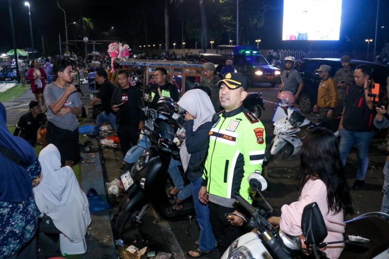 Patroli Skala Besar di Kota Tangerang, Polres Kerahkan 228 Personel Cegah Kriminalitas di Jam Rawan.