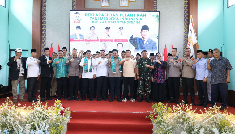 Bupati Tangerang Ajak DPD TMI Bermitra Wujudkan Kedaulatan Pangan dan Kesejahteraan Petani.
