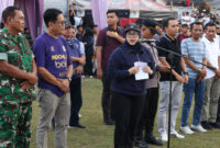 Wabup Intan Kick Off Grand Final Open Turnamen Sepak Bola Dua Putra Banten Cup 2025.