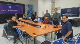 Panitia Tetapkan Kongres Persatuan PWI 2025 di BPPTIK Komdigi Cikarang.