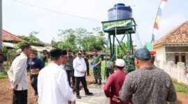 Upacara Penutupan Karya Bakti TNI, Gubernur Banten, Andra Soni: Hasil Pembangunan Karya Bakti TNI Sangat Bermanfaat untuk Masyarakat.