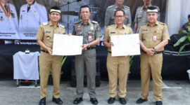 Sekda Kabupaten Tangerang Luncurkan Program Satpol PP Menyapa Masyarakat.