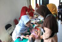 Jelang HUT RI ke-80, Dinkes Kota Tangerang Merealisasikan Program Gebyar Sepekan Mengejar Imunisasi.
