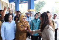 Wabup Tangerang Dampingi Menteri Komdigi Tinjau Cek Kesehatan Gratis Sekolah Hari Pertama di BPK Penabur Gading Serpong.