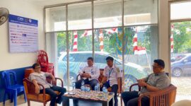 Dirum PDAM TB Kunjungi Sekber PWI, SMSI dan JTR.