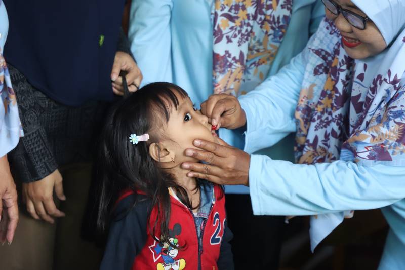 Dinkes Kota Tangerang Bagikan Vitamin A Gratis, Ini Manfaatnya!.