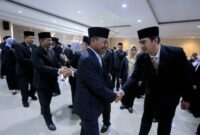 Wali Kota Tangerang Sachrudin Lantik 66 Pejabat.