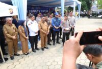 Gubernur Banten Andra Soni Dampingi Kapolri Kunjungan Kerja ke Polda Banten.