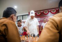 Wagub Banten A Dimyati Natakusumah Kunjungi Pekan Olahraga Catur Antar OPD Pemkab Tangerang.
