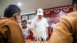 Wagub Banten A Dimyati Natakusumah Kunjungi Pekan Olahraga Catur Antar OPD Pemkab Tangerang.