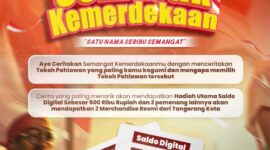 Sambut HUT ke-80 RI, Diskominfo Kota Tangerang Gelar Lomba Satu Nama Seribu Semangat.