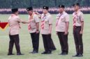 Gubernur Banten Andra Soni Raih Penghargaan Lencana Melati Pramuka.