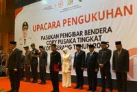 Kalapas Serang Hadiri Pengukuhan Paskibra Kota Serang.