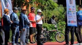 Suasana Pembukaan Turnamen Mancing Oleh Wali Kota Tangerang.