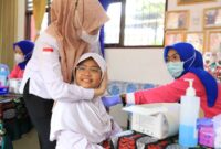 Dinkes Kota Tangerang Ajak Masyarakat Manfaatkan Bulan Imunisasi Anak Sekolah.