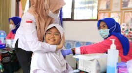 Dinkes Kota Tangerang Ajak Masyarakat Manfaatkan Bulan Imunisasi Anak Sekolah.