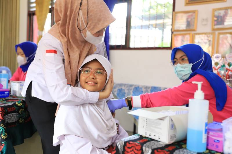 Dinkes Kota Tangerang Ajak Masyarakat Manfaatkan Bulan Imunisasi Anak Sekolah.