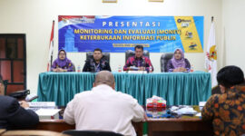 Bupati Tangerang Paparkan Monitoring dan Evaluasi Keterbukaan Informasi Publik di KIP Banten.