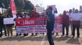 Wartawan Serang Timur Gelar Aksi Solidaritas, Desak Polres Serang Usut Tuntas Kasus Pemukulan Jurnalis di Jawilan.