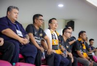 Saksikan Laga Dewa United Vs Persik Kediri, Gubernur Banten Andra Soni Senang, BIS Unjuk Kualitas.