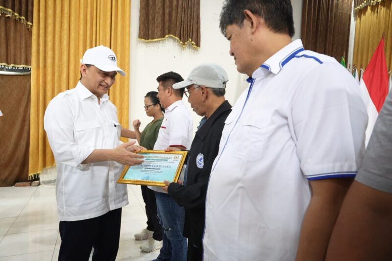 Wagub Banten A Dimyati Natakusumah: KONI Provinsi Banten Harus Aktif Siapkan Atlet Juara.