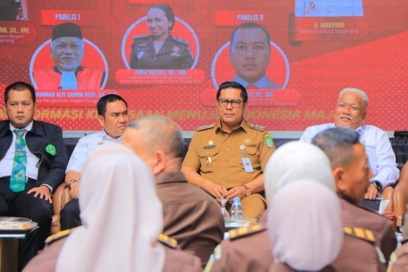 HUT Kejaksaan, Maryono Tekankan Kolaborasi Pemkot Tangerang Adhyaksa untuk Perkuat Pembangunan Daerah.