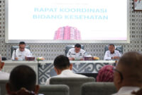 Bupati Tangerang Pimpin Rakor Bidang Kesehatan.
