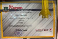 Pemkab Tangerang Raih Peringkat Pertama Pengawasan Kearsipan Eksternal 2024 Tingkat Provinsi Banten.