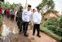 Gubernur Banten Andra Soni Tinjau Kondisi Jalan yang Bakal Tersentuh Program Bang Andra.