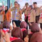 Wakil Wali Kota Tangerang Selaku Waka Mabicab Pramuka Memberikan Arahan ke Peserta KMD.