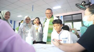Dinkes Kota Tangerang Gelar Aksi Bergizi Sehat Serentak di Seluruh Sekolah.