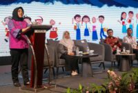 Bunda PAUD Provinsi Banten Tinawati Andra Soni: PAUD Fondasi Pembentukan Karakter dan Kemampuan Dasar Anak.