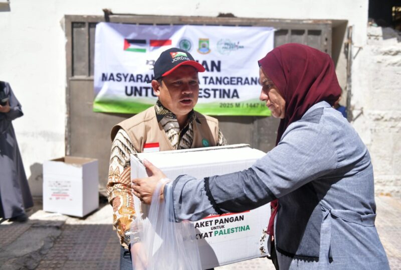 Dari Kota Tangerang untuk Palestina Rp2 Miliar Tersalurkan, Sachrudin: Bukti Solidaritas Tanpa Batas.