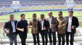 Hadiri Kunjungan Ketum PSSI, Wali Kota Tangerang Siap Dukung Pengembangan Sepak Bola Lewat Liga 4.