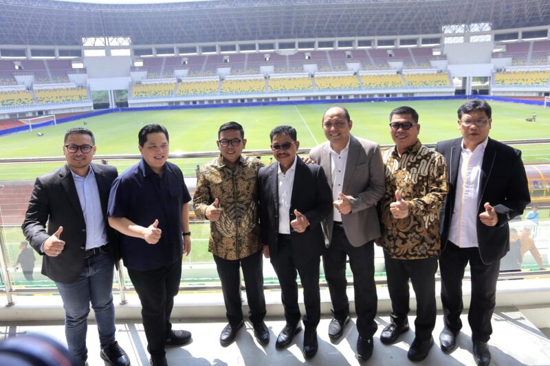 Hadiri Kunjungan Ketum PSSI, Wali Kota Tangerang Siap Dukung Pengembangan Sepak Bola Lewat Liga 4.