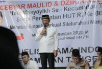 Wali Kota Tangerang Meghadiri Deklarasi Tangerang Damai.